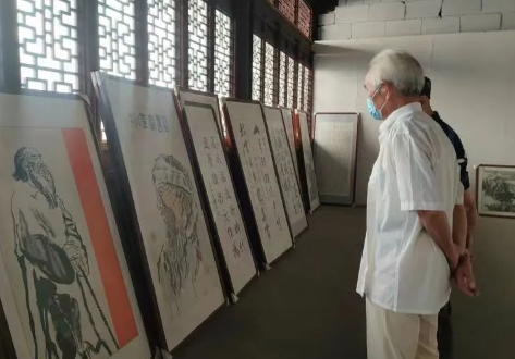 金华举办“喜迎二十大 书画颂党恩”书画展