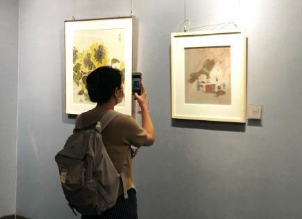 第二届江西省工笔画作品展在南昌美术馆启幕
