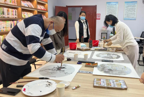 临沂市文化馆组织开展书画进基层活动